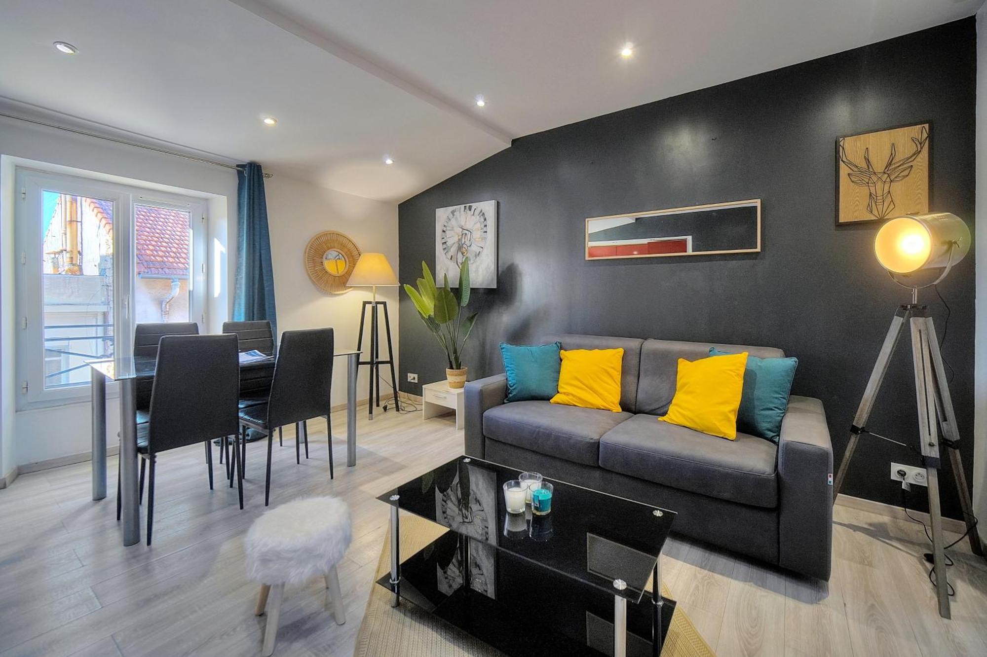 Le Chris - Centre - Wifi - Verriere Cote D'Azur Apartment คานส์ ภายนอก รูปภาพ