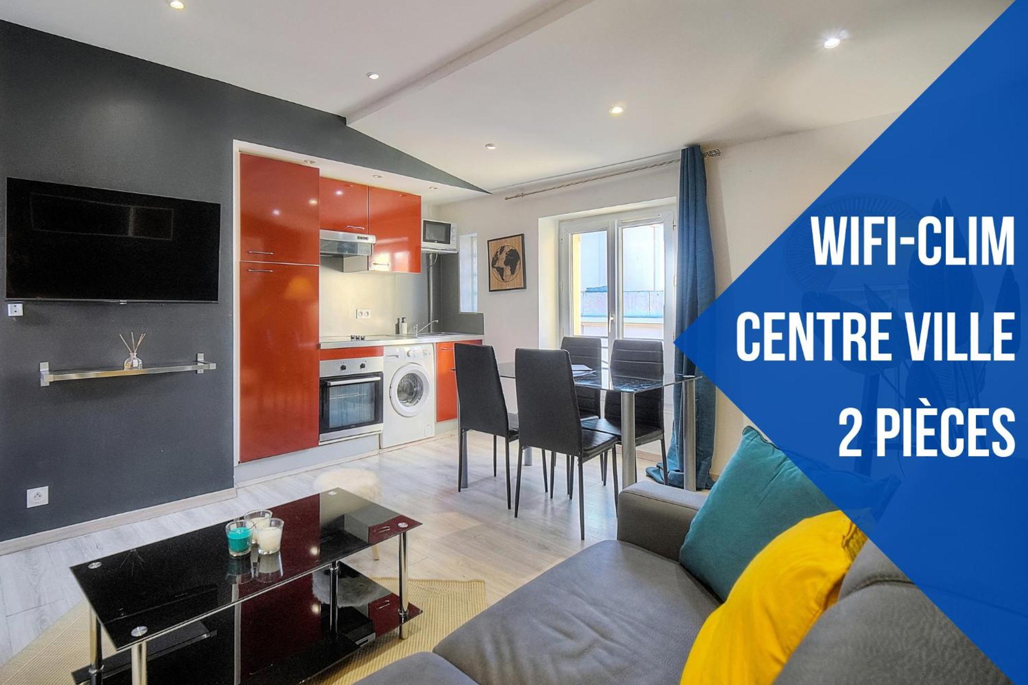 Le Chris - Centre - Wifi - Verriere Cote D'Azur Apartment คานส์ ห้อง รูปภาพ