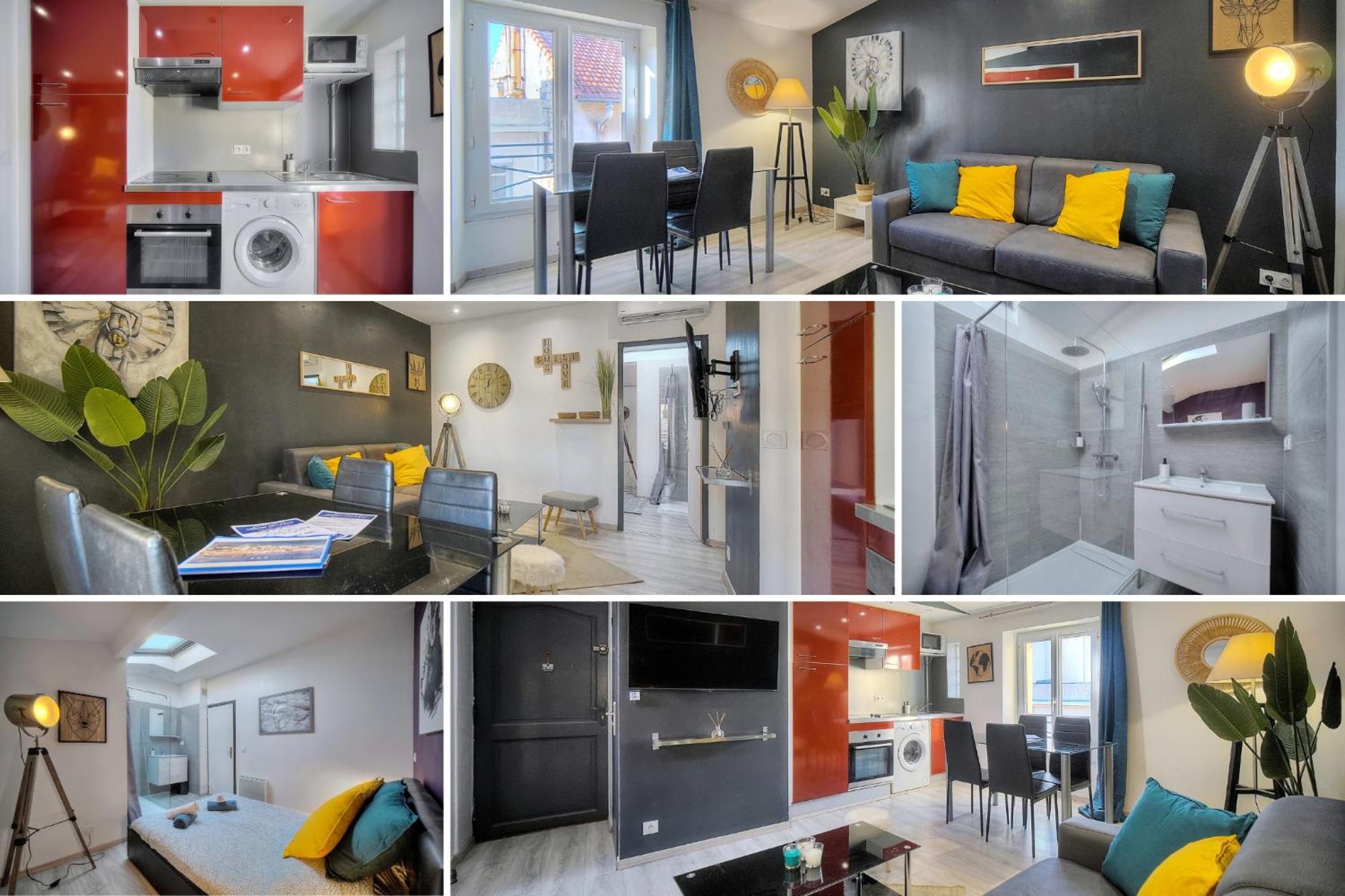Le Chris - Centre - Wifi - Verriere Cote D'Azur Apartment คานส์ ห้อง รูปภาพ